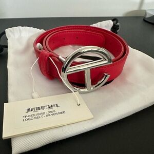 BRAND NEW RED TELFAR BELT